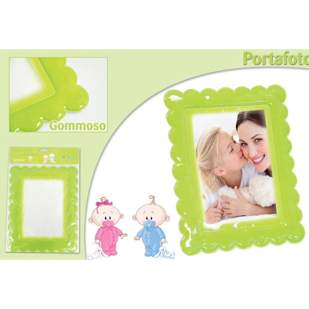 Cornice portafoto da Bambino in gomma happy Bomboniera