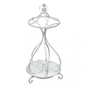 Portaombrelli Annie 29x68 h cm in Acciaio Bianco