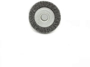 Wielborstel Duurzaam - Roterende Draadborstel - 75mm di Diametro Esterno - 13mm di Diametro Foro - Per la Pulizia di Superfici Metalliche - Alto Rendimento - Borstello in Acciaio