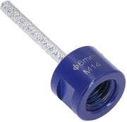 Freesbit M14 per Porselein/Hard Keramiek - Diamant Deeltjes - Scherpe e Slijtvast - Gelast a Vuoto - Diamantfreese