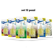 Trade Shop - Set 12 Pezzi Ricarica Deodorante Compatibile Ambi Pur 20ml Varie Fragranze -