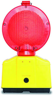 LAMPEGGIATORE DA CANTIERE A LED CON STAFFA col. ROSSO x 1 o 2 batterie