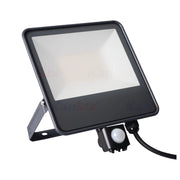 Faro LED esterno Kanlux iQ 50W 4000K IP44 PIR nero