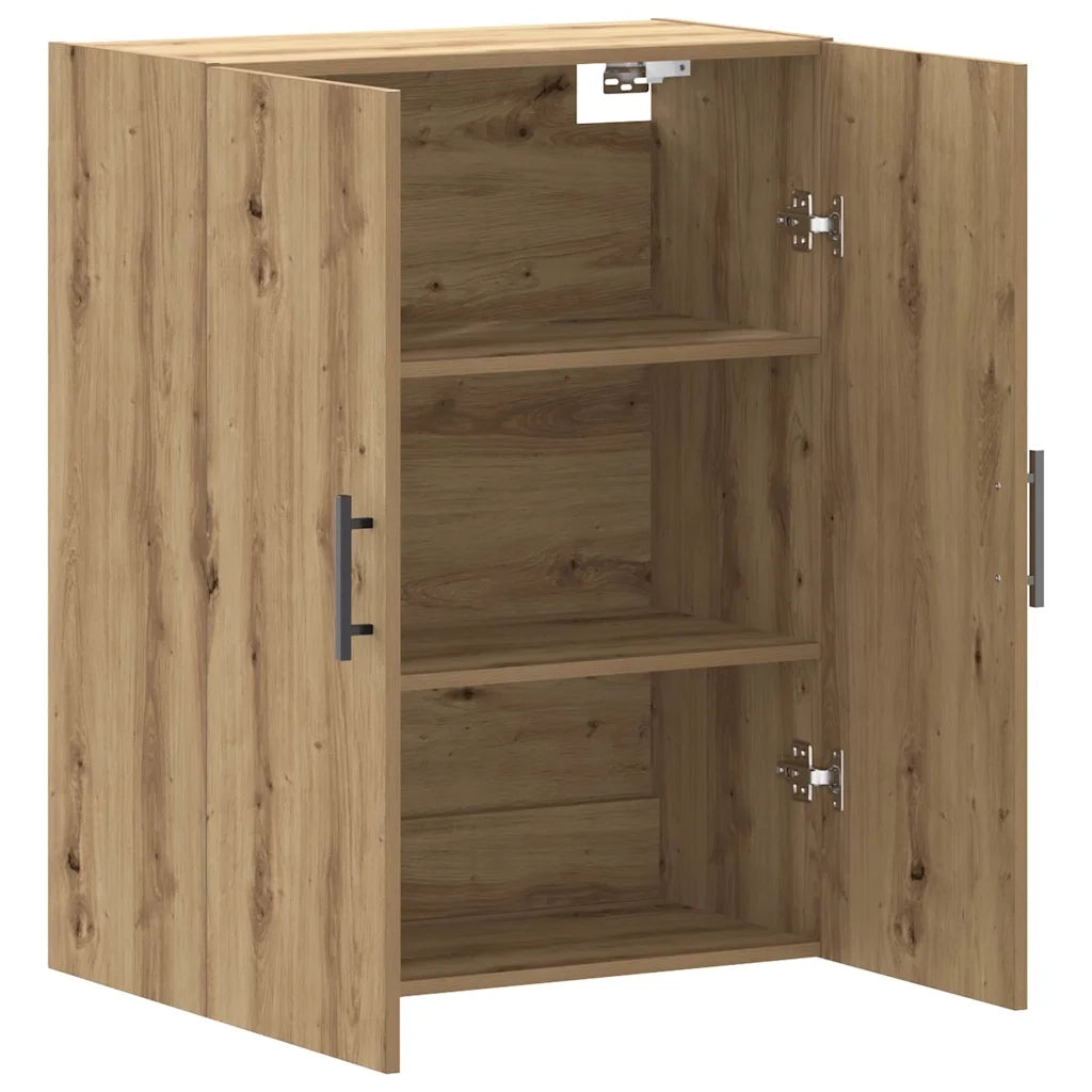 Mobile a Parete Rovere Artigianale 69,5x34x90 cm