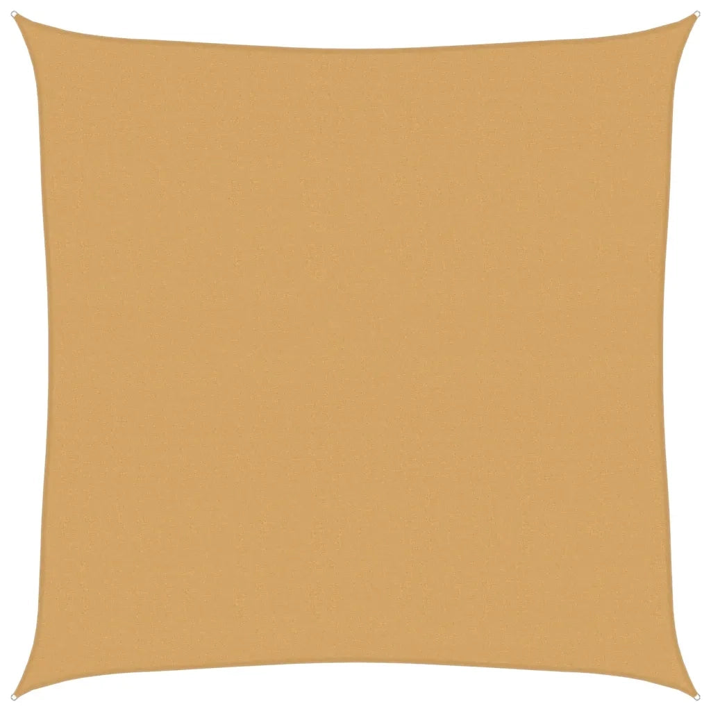 Vela Parasole 160 g/m² Quadrata Sabbia 7x7 m in HDPE 4002027
