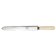 DISOPERCOLATORE lama liscia acciaio inox 400 mm Coltello Disopercolatore lama liscia