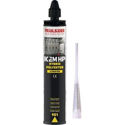 ANCORANTE CHIMICO KEM 951 FRIULSIDER - POLIESTERE NO STIRENE ML 300- 12 pezzi