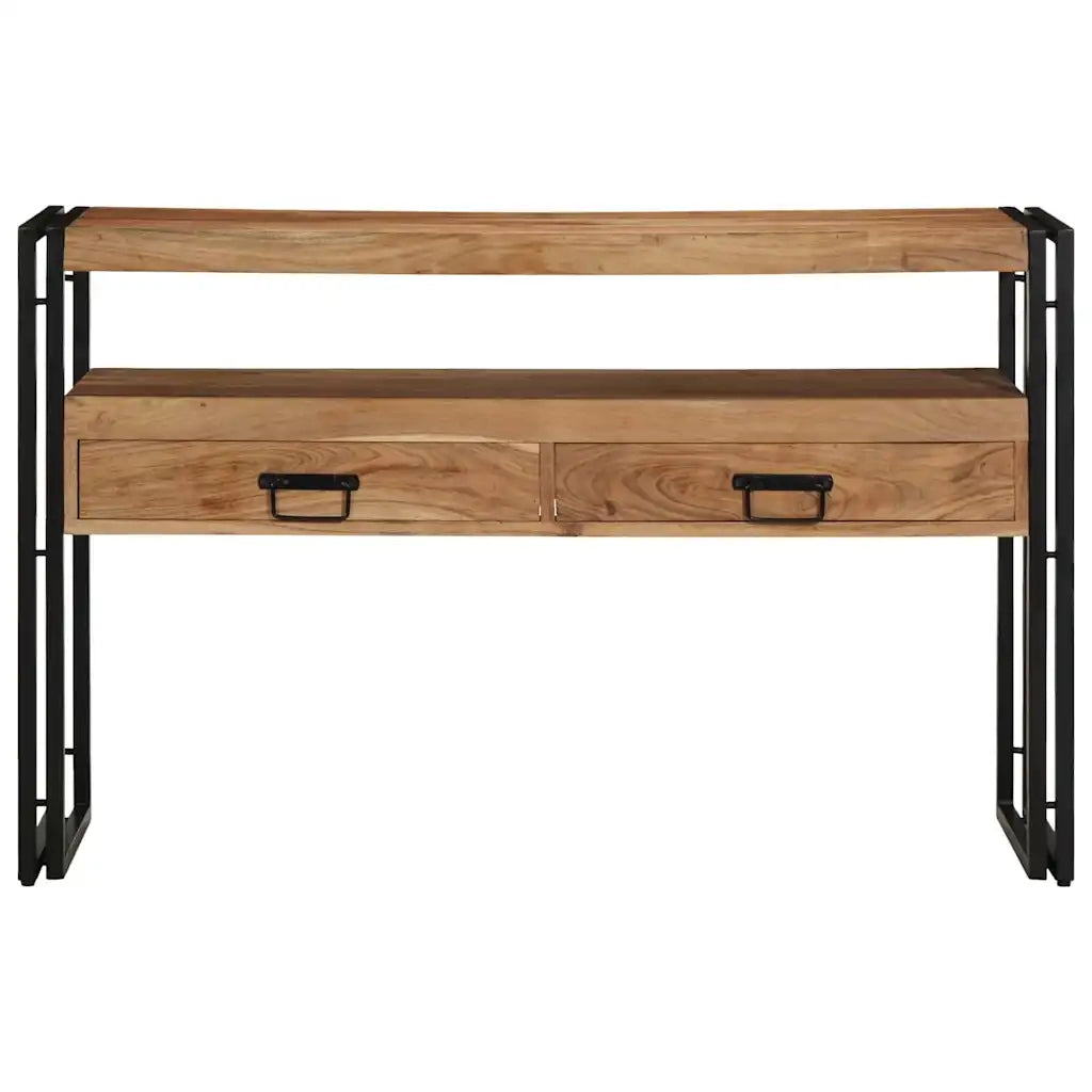 Tavolo consolle 120 x 33 x 75 cm Legno di Acacia Massello 4102740
