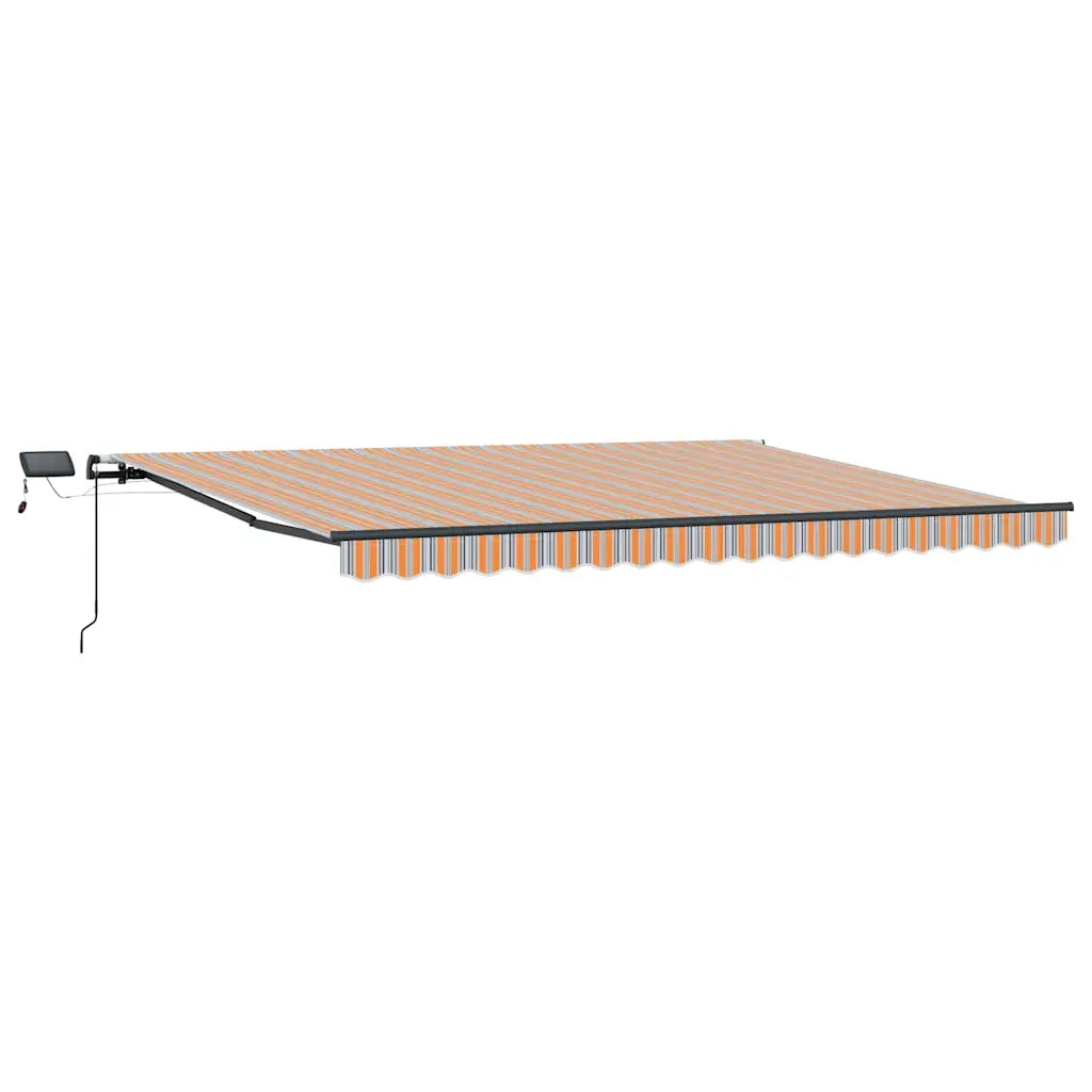 vidaXL Tenda Retrattile Multicolore 400 × 350 cm Tessuto