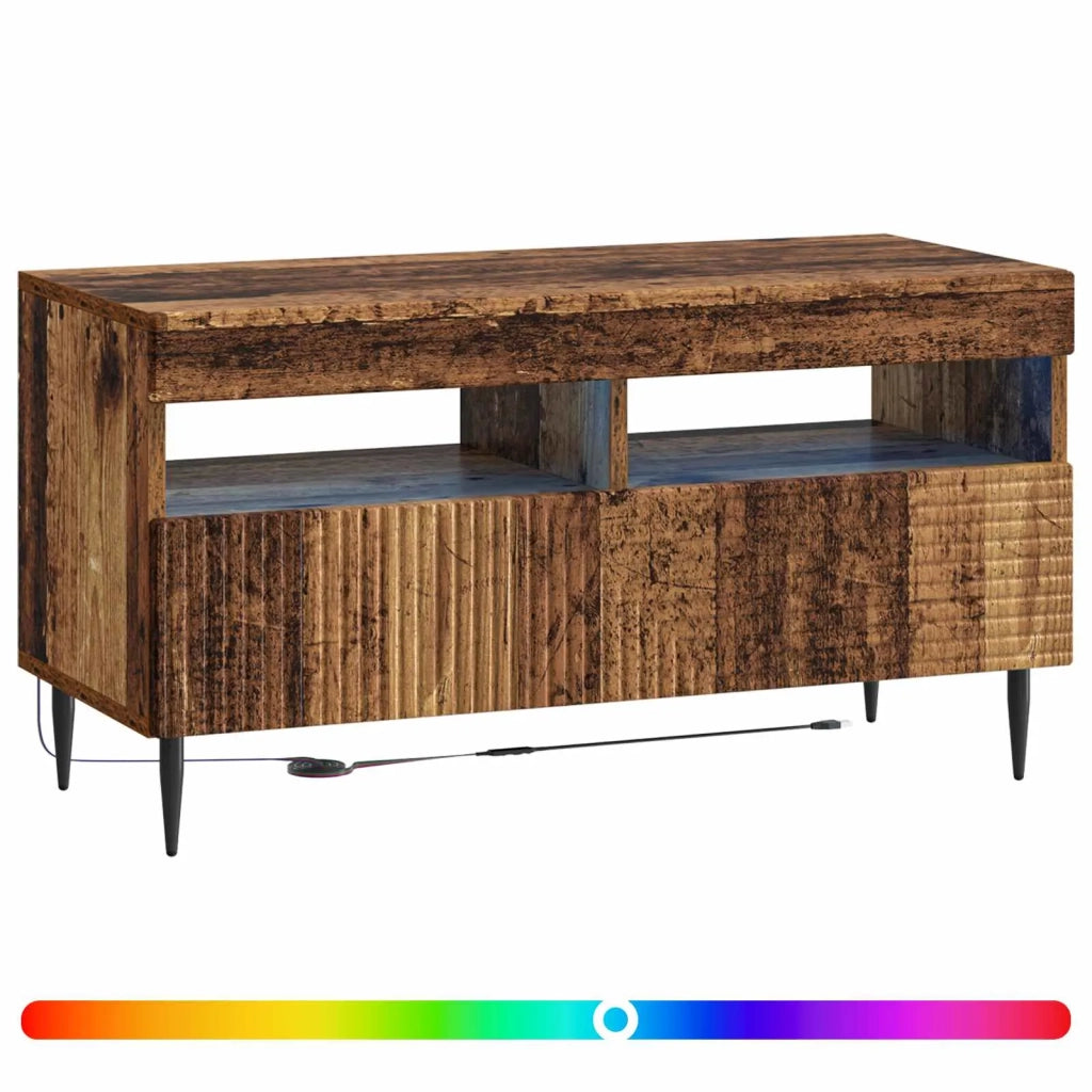 Mobile TV LED Legno antico Legno ingegnerizzato 897003