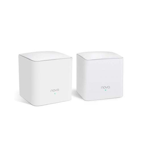 Router tenda nova nova mw5g(2-pack) wireless ac12000 2p gigabit 2 antenne interne copertura fino a 350m2