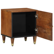 Comodino | Armadio da Notte | Mobiletto da notte con porta Marrone miele 40 x 33 x 46 cm