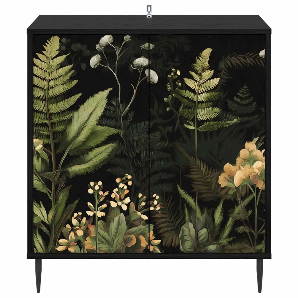 Credenza RHENEN Rovere Nero 69 x 33 x 76 cm 8006929