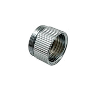 RIDUZIONE IN OTTONE H. 10 MM F1/2 x M22x1- Cromo- BOSSI- pezzi 1