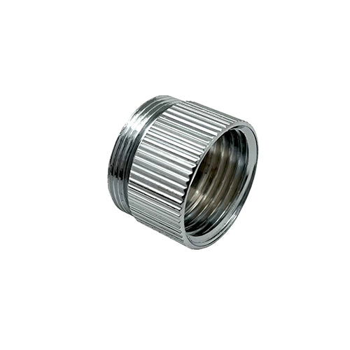 RIDUZIONE IN OTTONE H. 10 MM F1/2 x M22x1- Cromo- BOSSI- pezzi 1