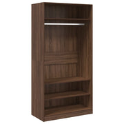 Armadio Rovere Marrone 100x50x200 cm in Legno Multistrato CFW9156081