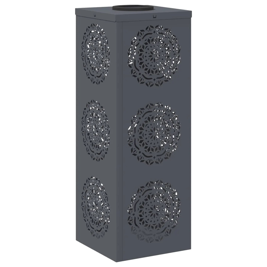 Faro LED solare per sentieri 2 pz Antracite CFW9834792