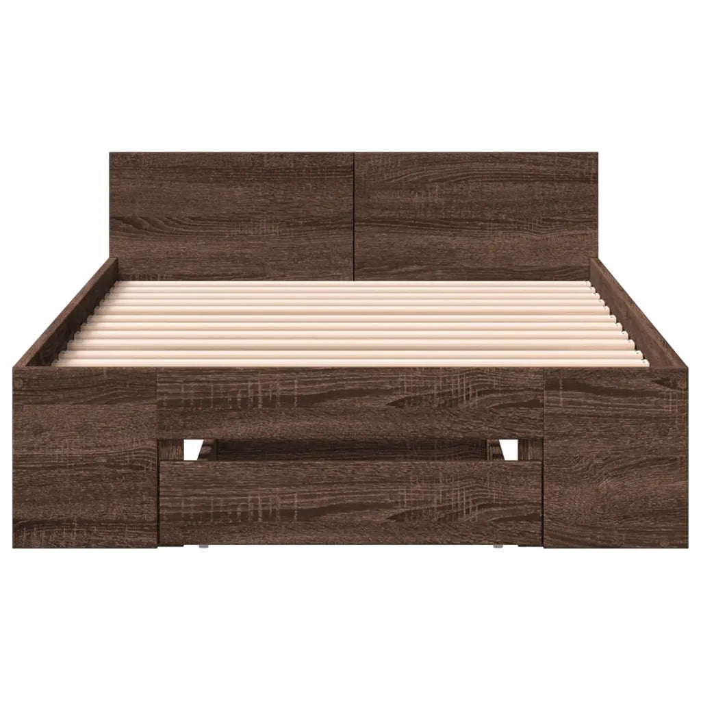 Giroletto Cassetto Rovere Marrone 75x190 cm Legno Multistrato 3280810