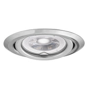 Faretto incasso tondo cromo orientabile GU10 10W Kanlux