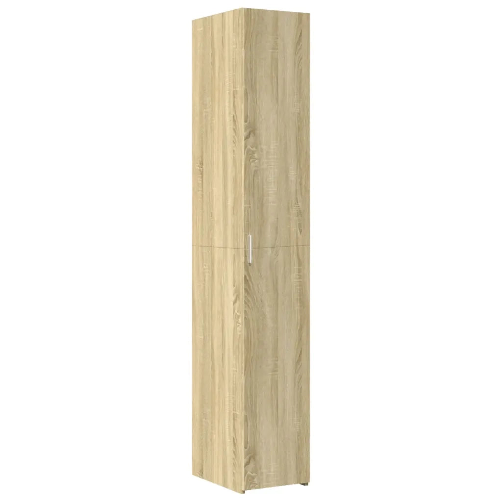Credenza Rovere Sonoma 30x42,5x185 cm in Legno Multistrato