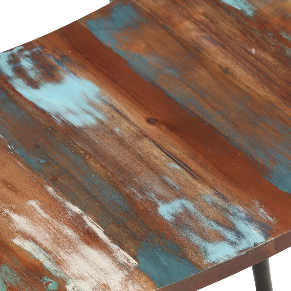 Sedie da Pranzo 4 pz in Legno Massello di Recupero  cod mxl 31520