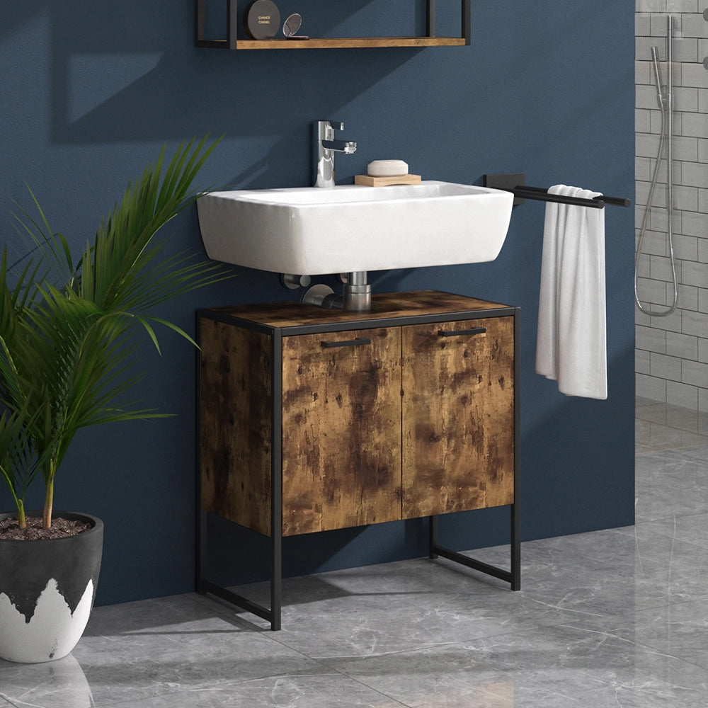 Vicco Mobile sottolavabo per bagno Legno antico 60 x 60 cm