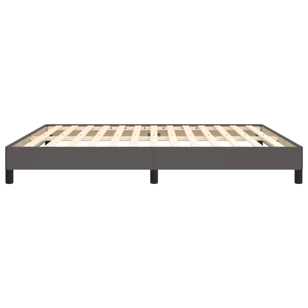 Giroletto-Struttura Letto Grigio 180x200 cm in Similpelle 389940