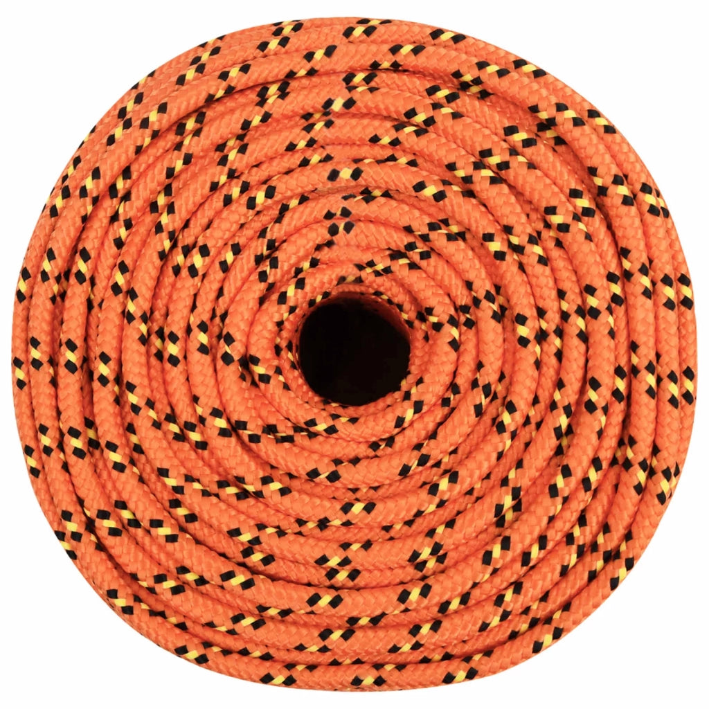 Corda multiuso 8 mm 100 m Arancione PP 420 kg Carico massimo 3473353