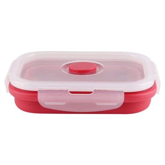 Lunchbox Opvouwbaar 350 Ml - Contenitore di Cibo in Silicone - Resistente al Microonde - Spaziale e Leggero - BPA-vrij