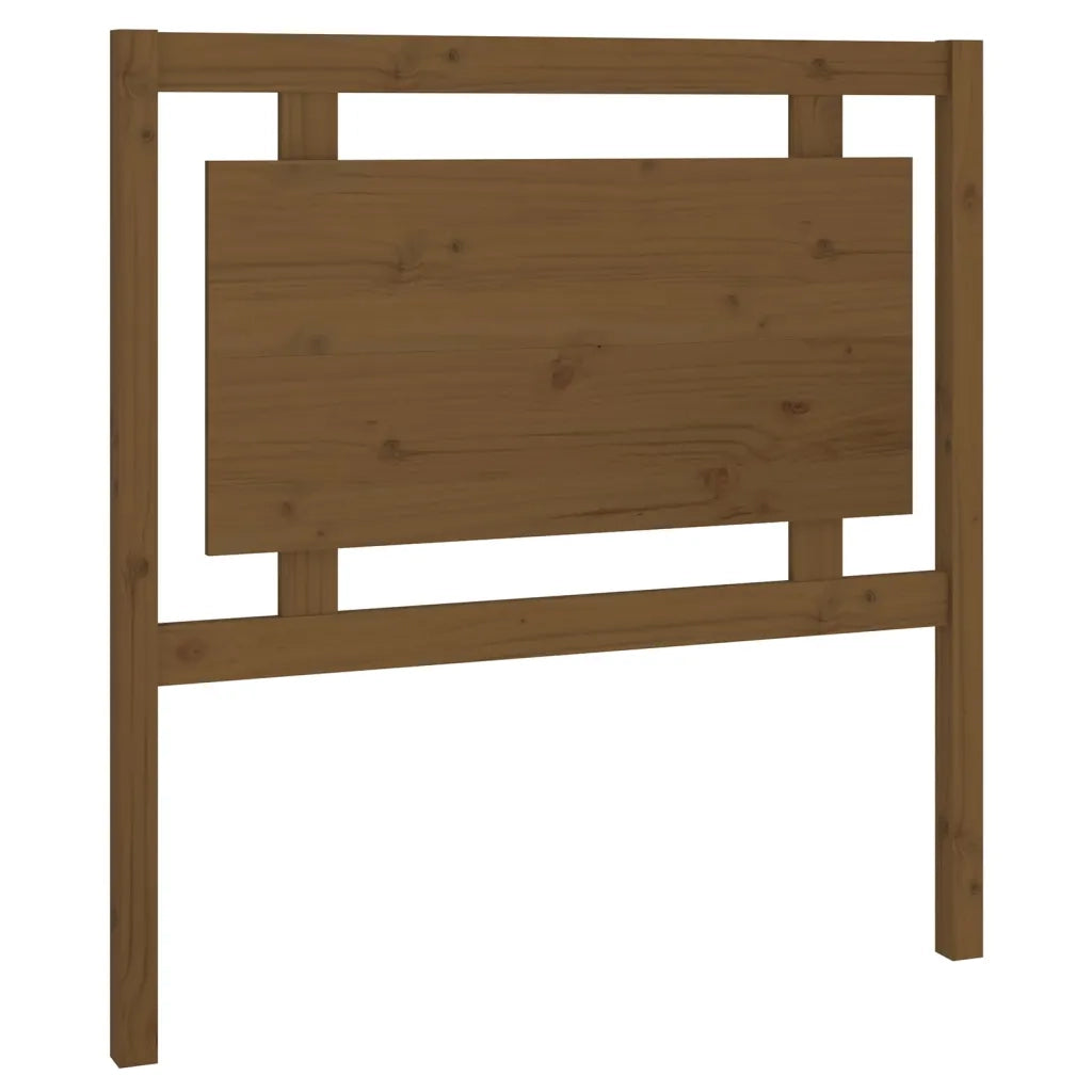 Testiera | Testata per Letto ambra 95,5x4x100cm in Legno Massello di Pino