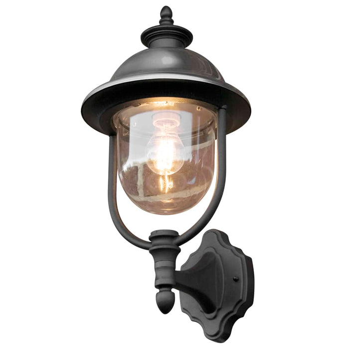 KONSTSMIDE Lampada da Parete Parma Luce verso Alto Acciaio Spazzolato 434056