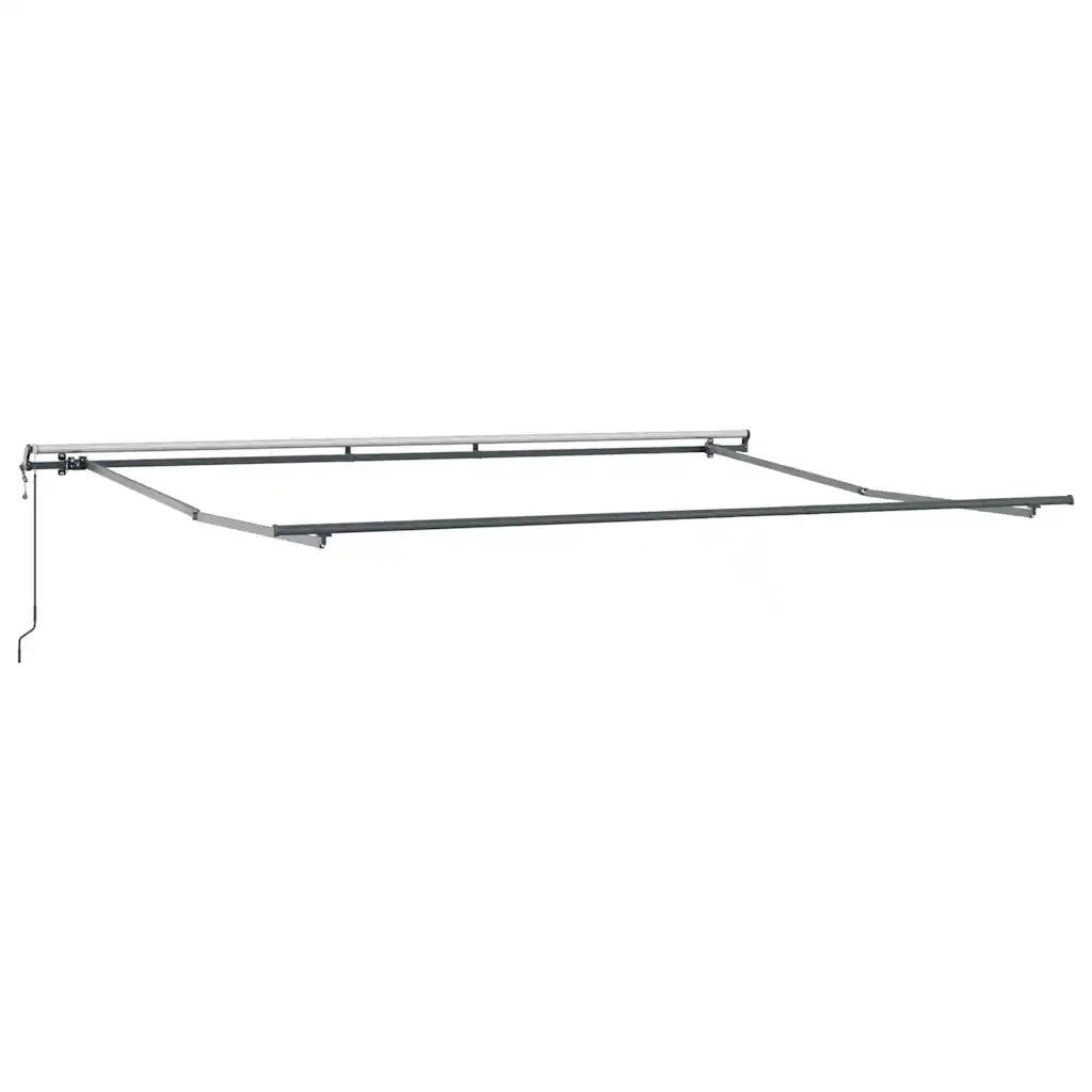 vidaXL Tenda da Sole Retrattile Automatica 400x300 cm Marrone
