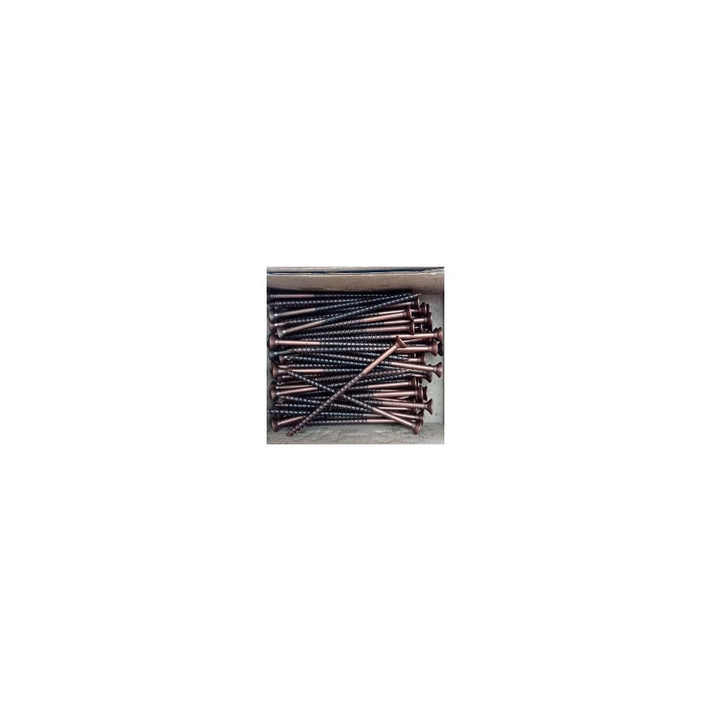 Vite 6,0x70/60mm - 50pz tps testa conica bronzata per legno truciolare parzialmente filettata