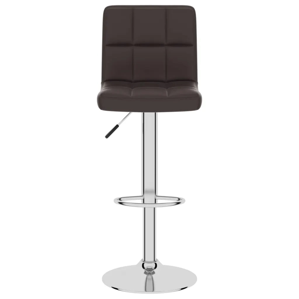 Sgabello da Bar Marrone in Similpelle 334222