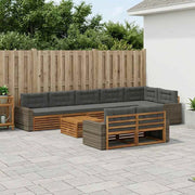 Set di divani da esterno 9 pz 3383550