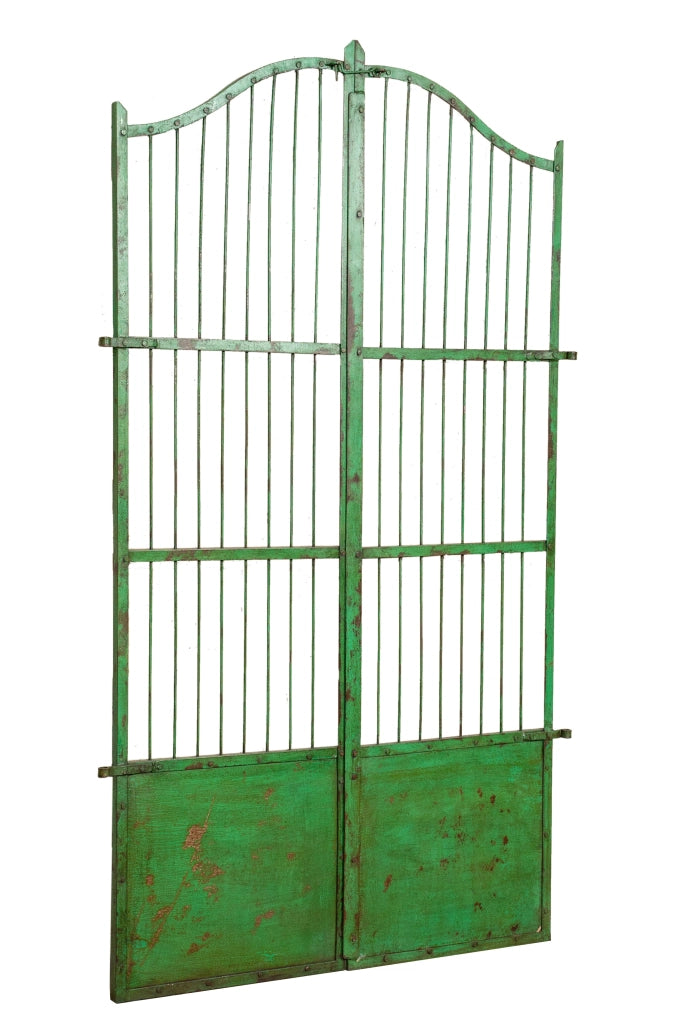 Biscottini Cancello in ferro finitura anticata Molto solido robusto Offerta Speciale