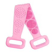 Set di spazzole per doccia in silicone con peeling e massaggio grande unità di doccia per pulire il corpo in modo approfondito