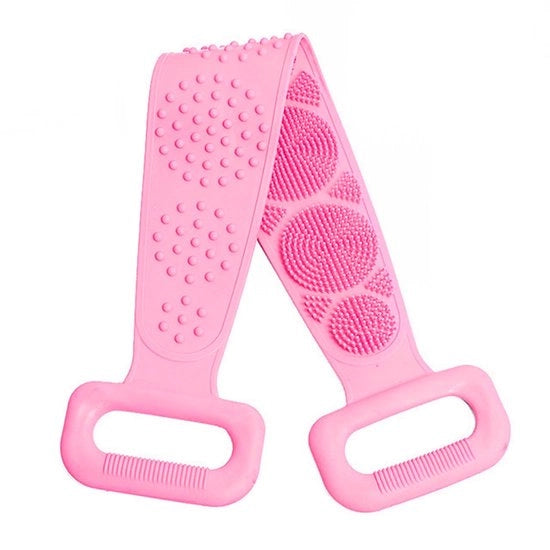 Set di spazzole per doccia in silicone con peeling e massaggio grande unità di doccia per pulire il corpo in modo approfondito