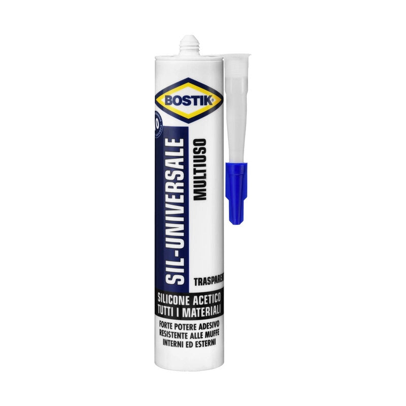 BOSTIK SIL-UNIVERSALE 280 ML TRASPARENTE CARTUC- 24,0 pz