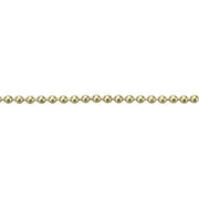 CATENA A PERLINE  OTTONATA D.MM 3,6 MT 25