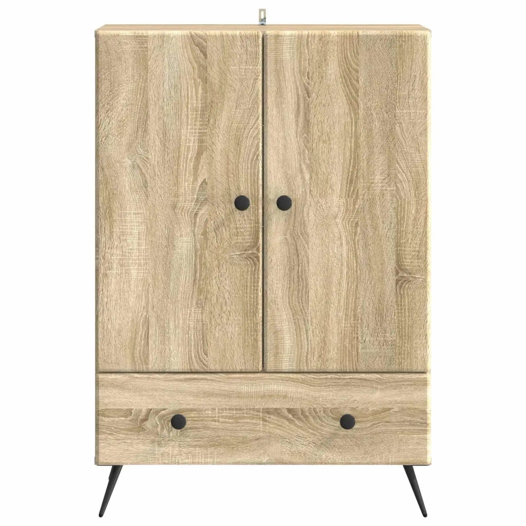 Credenza Rovere Sonoma 66 x 34,5 x 95 cm Legno ingegnerizzato 895587