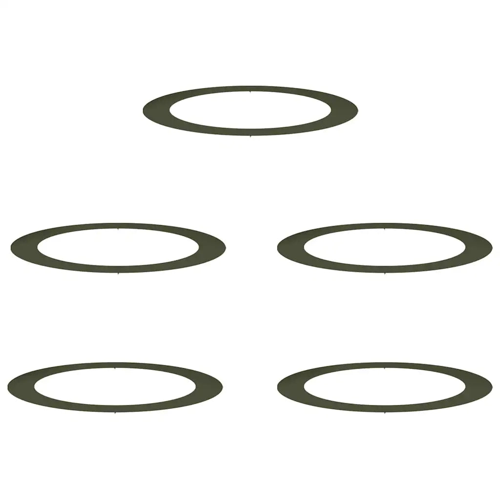adatto per Anelli d'Albero Piatto 5 pcs Oliver verde Ø90 / 120 cm 873725