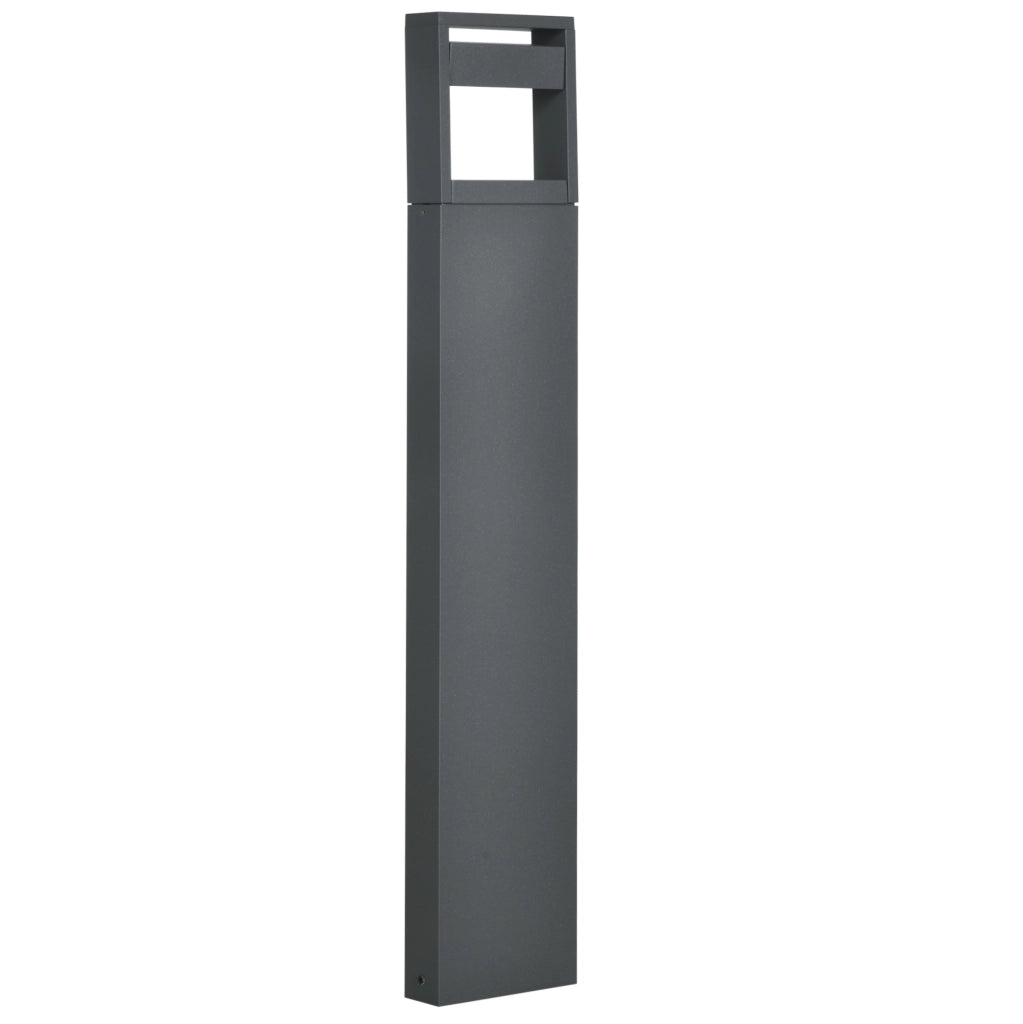 Lampada da giardino LED 8 W IP65 grigio scuro