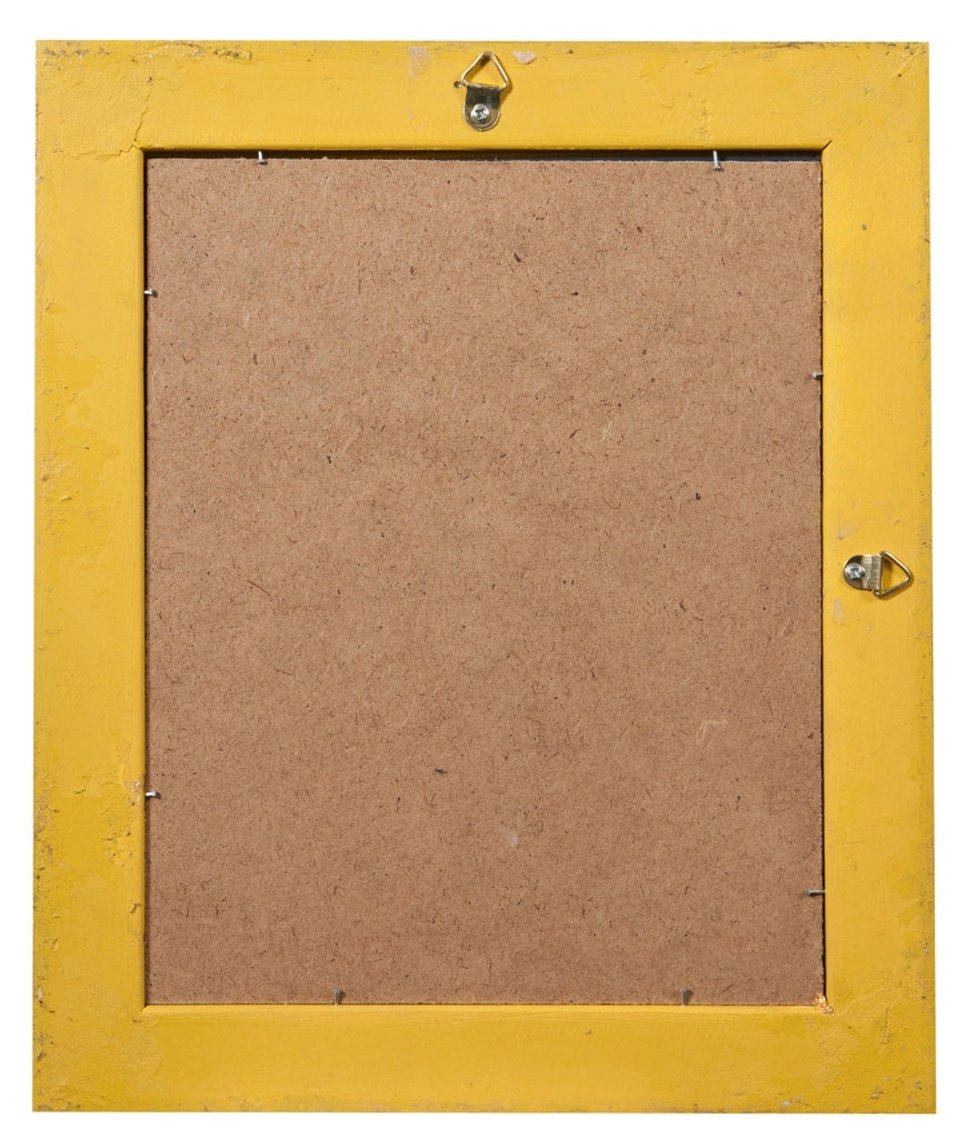 Biscottini Specchiera da appendere verticale/orizzontale L27xPR4xH32 cm finitura foglia oro anticato.