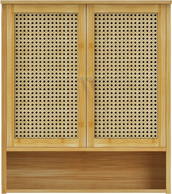 Cassa da bagno in rotanghiaio - 59 x 20,5 x 66,5 cm