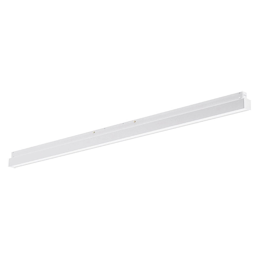 Modulo LED Lineare 36W 3000K 2515lm 48V per Binario, Diffusore Policarbonato, Alluminio Bianco Opaco, Non Dimmerabile - GEA Luce