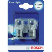 LAMPADA AUTO POSTERIORI PURE LIGHT P21 015 BOSCH - INCANDESCENZA VOLT 12 WATT  4 CF=PZ 2- 4 confezioni