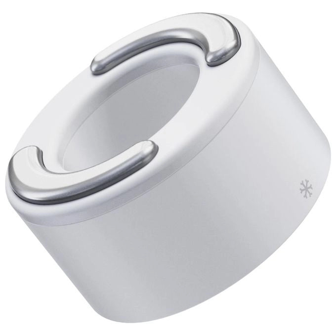 Therabody FG TheraFace Hot & Cold Rings - White massaggiatore Viso Bianco