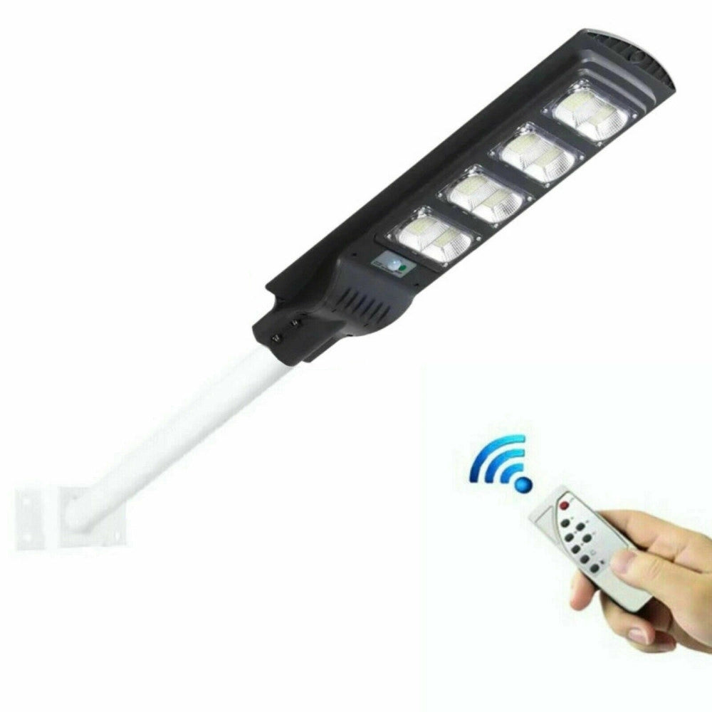 Trade Shop - Lampione Stradale 120led 120w Pannello Fotovoltaico Energia Solare Esterno Ip65 -