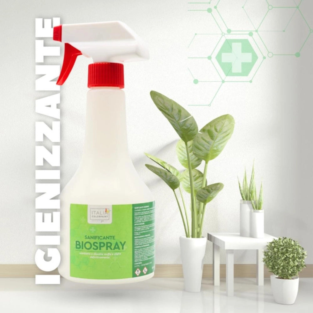 Biospray soluzione bonificante igienizzante antimuffa per pareti 0,5 litri